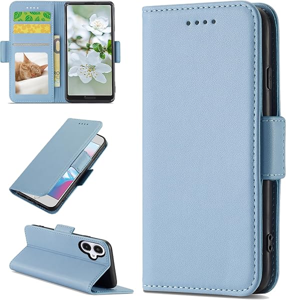 Galaxy A25 5G Case Folio SCG33 Docomo docomo SC-53F Ymobile SoftBank Compatible Smartphone Case Galaxy A25 Case Samsung Galaxy A25 Cover SC53F SCG33 Notebook Type Smartphone Cover Mobile Case Card - 1