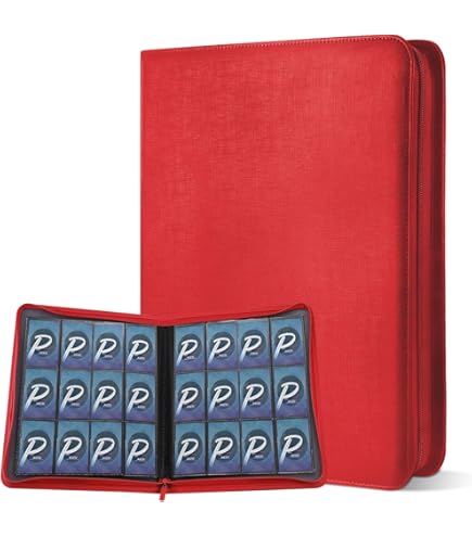 Amazon.co.jp: Ultra Pro ファスナー付きPROバインダー 12ポケット