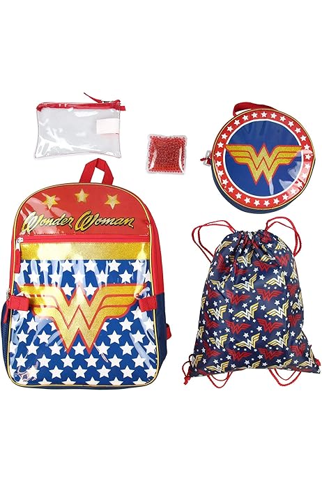 DC Comics Wonder Woman School Backpack 