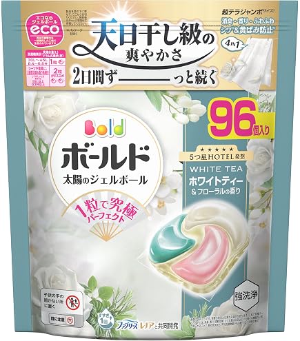 Amazon.co.jp: ボールド 洗濯洗剤 ジェルボール 4in1 シトラス