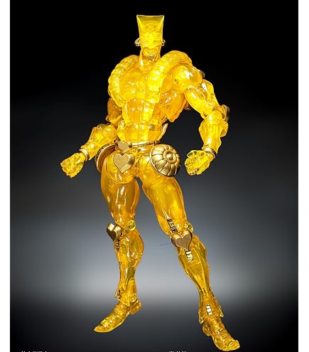 WF 2025 夏 ジョジョ 超像可動 スタープラチナ クリア&ゴールド Amazon.co.jp: 超像可動 ジョジョの奇妙な冒険 第3部 スタープラチナ