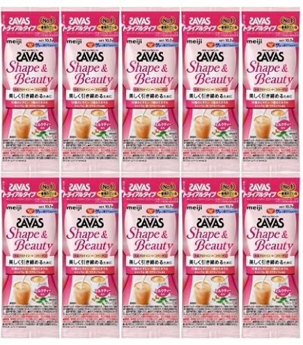 Amazon | SAVAS(ザバス) シェイプ＆ビューティ ミルクティー風味 200ml