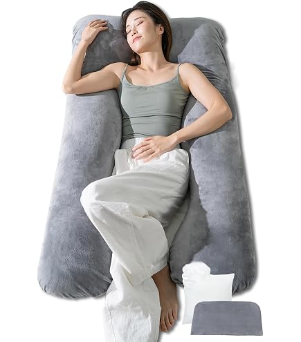 Amazon｜U字型 抱き枕 hugoo pillow 2 贅沢な寝心地を体感できる U字