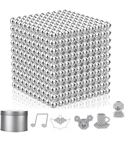 Amazon | TeamSky マグネットボール 立体パズル 直径5mm 1000個セット