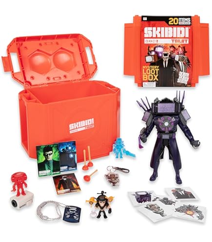 Amazon.co.jp: Skibidi トイレ ミステリー フィギュア - コレクターズ