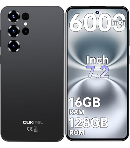 Amazon | OUKITEL C69 SIMフリー スマートフォン 本体 24GB RAM+256GB