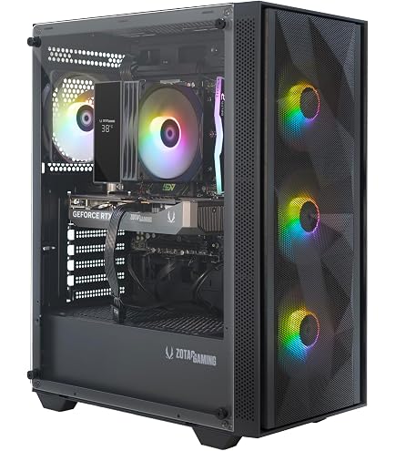 MXZ Gaming Desktop Computer, AMD Ryzen 5 5500, RTX 3060,16GB DDR4