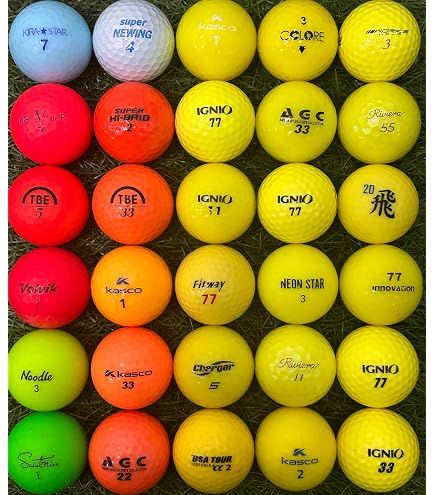 | ABランク ホンマ HONMA D1 2018年モデル カラーボール 50個