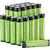 Amazonベーシック 充電池 充電式ニッケル水素電池 単4形24個セット (最小容量800mAh、約1000回使用可能)