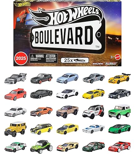 Amazon | ホットウィール(Hot Wheels) ブールバード 25カー