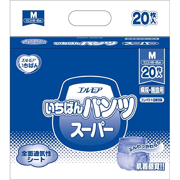いちばんパンツ スーパー L 18枚入り　 4個 エルモアいちばん パンツ スーパー ｜ 商品情報 ｜ エルモア