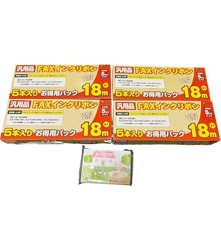 Amazon | 【まとめ買い】 ミヨシ 汎用FAXインクリボン パナソニックKX