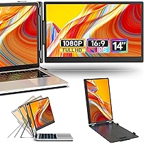 Amazon.co.jp: Laptomo デュアルモニター 14インチ モバイルモニター