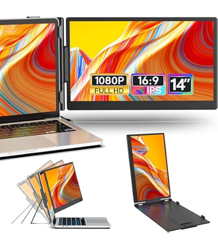 Amazon.co.jp: Kwumsy Proトリプルポータブルモニターラップトップ