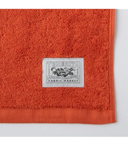 Amazon｜テネリータ 超甘撚り バスタオル ロング アプリコット｜バス
