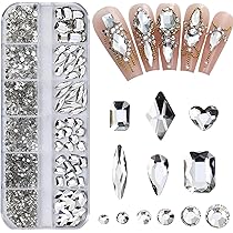 ネイルパーツ【約1130個入り 12種類】 ラインストーン ガラスストーン Amazon.co.jp: ネイルパーツ【約1130個入り 12種類】 ラインストーン