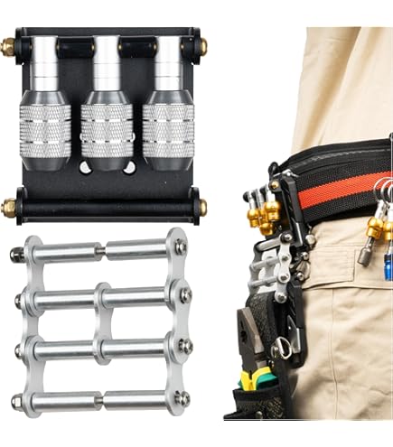 ダブルタクトプレート　ビットホルダー4P ニックス風チェーン・ゴールド×ブラック Amazon.co.jp: ダブルタクトプレート ビットホルダー4P ニックス風