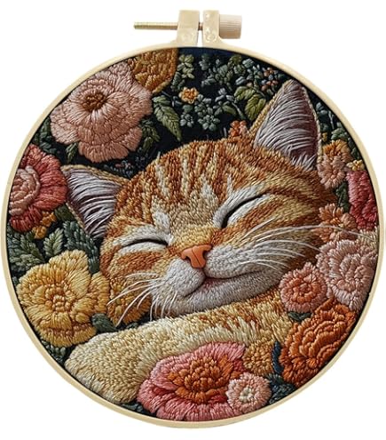 Amazon | 東京文化刺繍キット No239 猛虎 流（6号）(Bunka Embroidery
