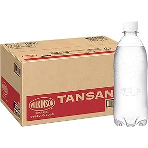 MS+B 「ウィルキンソン タンサン」 ラベルレスボトル 500ml×24本 [Amazon限定ブランド]