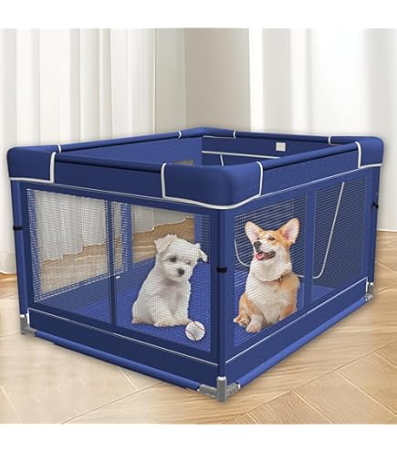 Crate Cover Puppy Pen Puppy Playpen Cover, Fit For 42X42 Inch Dog