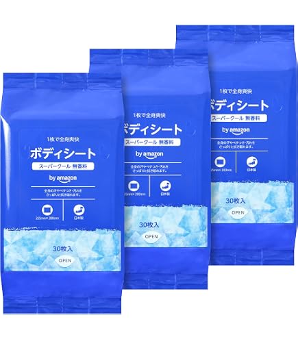 Amazon | 【5個セット】ビオレ さらさらパウダーシート さわやか
