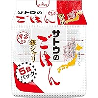 サトウ食品 サトウのごはん 銀シャリ 200g 5食