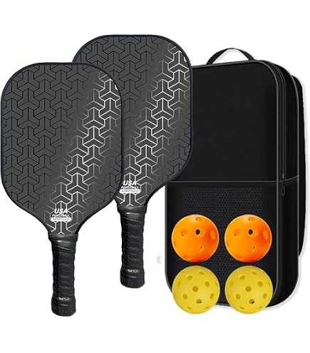 Amazon.co.jp: Pickleball Paddles ピックルボールパドル、USAPA承認の