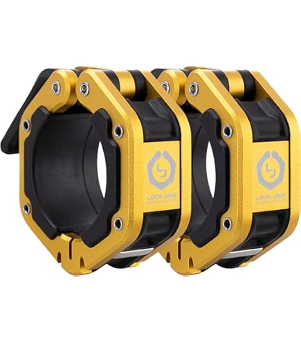 Amazon.co.jp: Lock-Jaw Flex バーベルカラー オリンピックバーベル