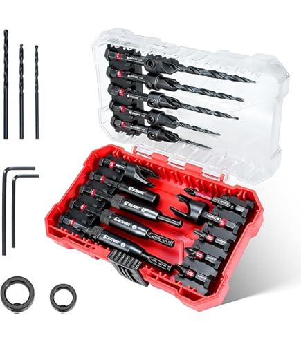 Amazon | プラスチック用ドリルビット (アクリル、プレキシガラス、ABS