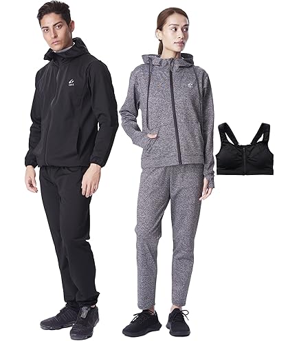 Amazon.co.jp: RIZAP ライザップ サウナスーツ 男女兼用 LL : スポーツ