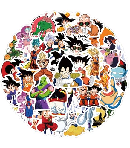 Amazon | ドラゴンボールZステッカーパック 子供用 - ドラゴンボール