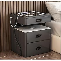 ベッド周り収納 ナイト サイドテーブル 北欧 多機能 引出し 81aFMaiaCNL._AC_UL210_SR210,