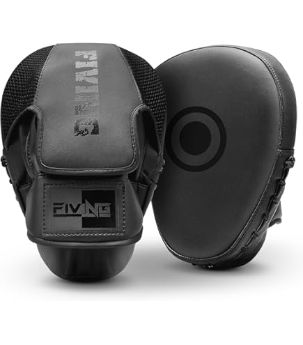 Hikeen Muay Thai Kick Shield - 24x16 Inch Dense Foam Training Pad With Handles