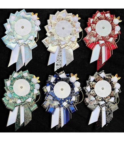 Amazon | 缶バッジ ロゼット 華麗 58mm/75mmに適用 缶バッジロゼット