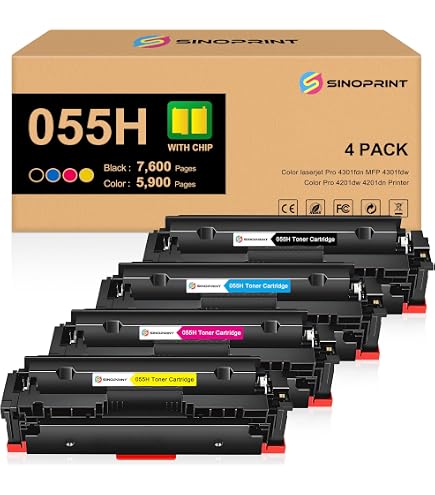 Amazon.co.jp: SINOPRINT 055H 055 ブラックトナーカートリッジ 2