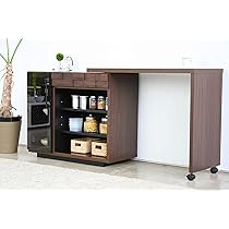 Amazon | COLK コルク キッチン収納 キッチンカウンター 幅90cm