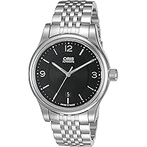 Oris 自動巻き ブラックダイヤル 時計 Amazon.co.jp: Oris メンズ