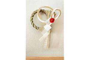 NEKOMI 正月飾り しめ縄 【凛シリーズ】 (薄白水引)