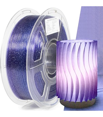 Amazon.co.jp: ISANGHU 3Dプリンター用 PLAフィラメント 透明 1.75mm