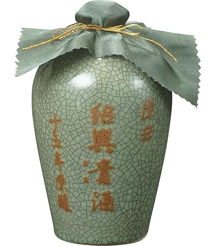 Amazon.co.jp: 唐宋紹禮 幻し 20年熟成 紹興酒 青壺花彫（景徳鎮