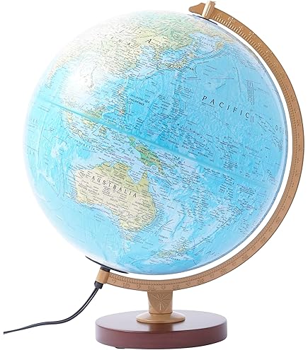 Amazon | リプルーグル 地球儀 リノックス型 アンティーク 日本語版