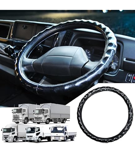 Amazon | トラック用 ハンドルカバー 波型 【 ツヤ有 カーボン調 45cm