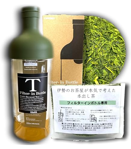 Amazon｜HARIO ハリオ フィルターイン ボトル ブラック 750ml FIB-75