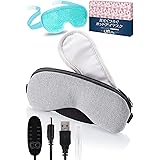 Amazon Co Jp ホットアイマスク Usb 電熱式 アイマスク 蒸気 やわふわベロア素材 繰り返し カバー洗える ギフト プレゼント ホーム キッチン