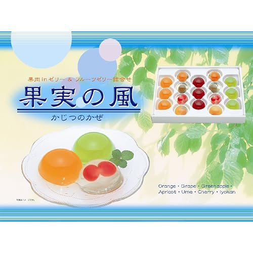 リボン 17個果実の風