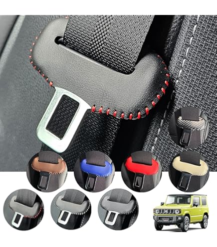 Amazon | 新型 ジムニー JB64 シエラ JB74 本革シートベルトカバー