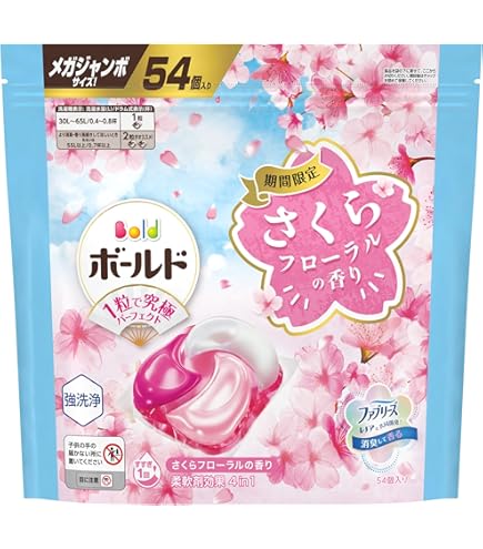 Amazon.co.jp: P&G ボールドジェルボール4IN1 ホワイトリリー ハイパー