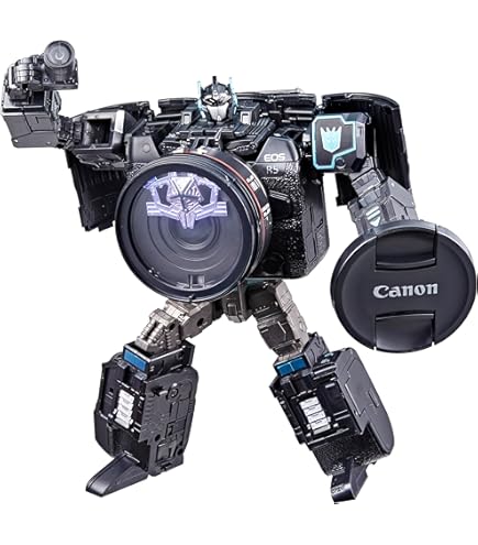 Canon OPTIMUS PRIME R5 トイカメラ　中古品 カメラメーカー初コラボ!「Canon/TRANSFORMERS オプティマス