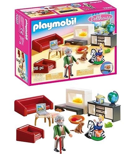 Amazon | Playmobil 70894 Victorian Doll House Living Room | ハウス