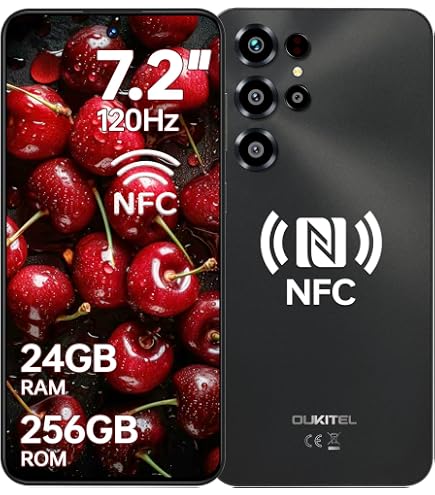 Amazon | OUKITEL C68 PLUS 本体 SIMフリー スマートフォン 7.2インチ